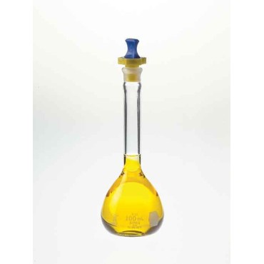 28014P-10 Class A Volumetric Flasks with Polyethylene Stopper